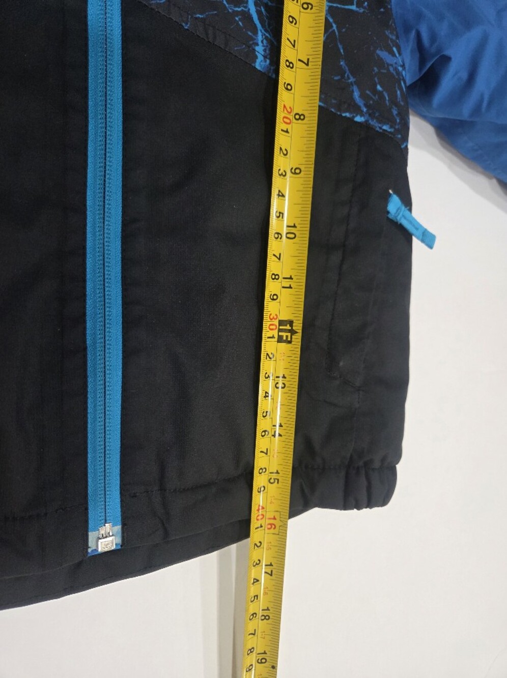 The North Face Kids Blue & Black Insulated Hooded Jacket Sz.3T - Picture 6 of 10